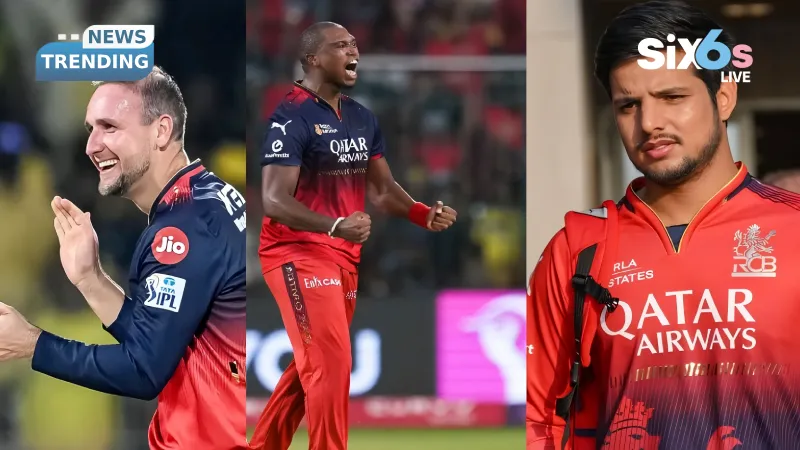 RCB Players Who Might Be Let Go Ahead of IPL 2026