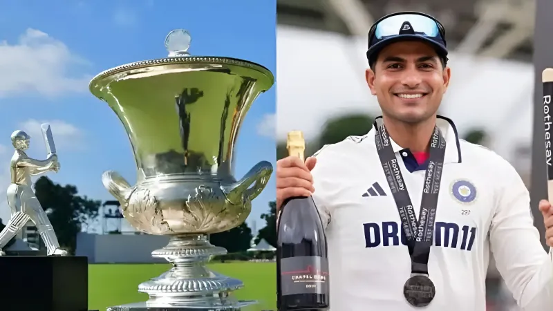 Shubman Gill & Gujarat Titans Take Centre Stage at Duleep Trophy 2025