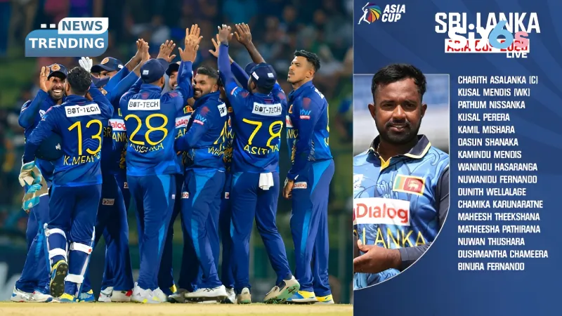 Wanindu’s Back, Baby: Sri Lanka’s Asia Cup Squad Gets Its X-Factor