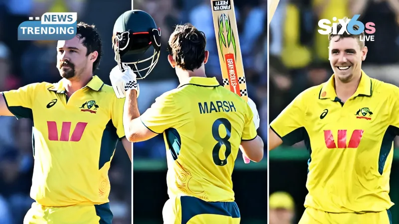 When the Top Three Go Beast Mode: Australia’s Mackay Masterclass and the Rare ODI Feat