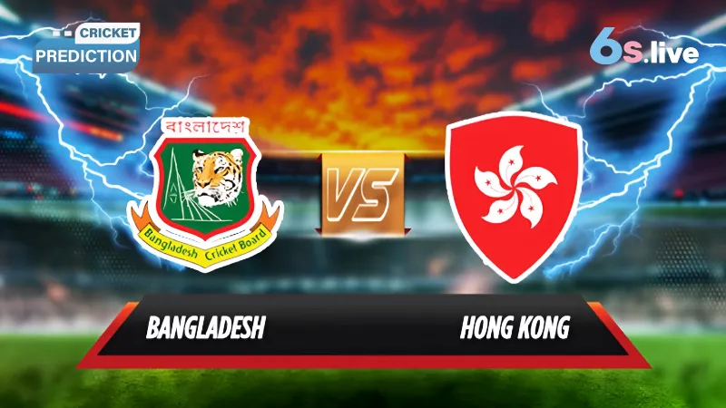 Cricket Prediction | BAN vs HKG | T20 Asia Cup 2025 | Group B | 3rd Match | Sept 11 – Can the Favorites Handle the Pressure?