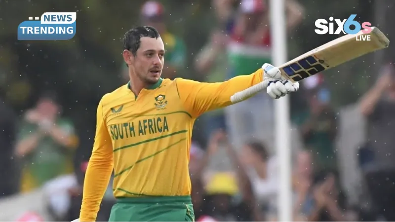 De Kock Back in the Fold — Experience Added to South Africa’s White-Ball Lineup