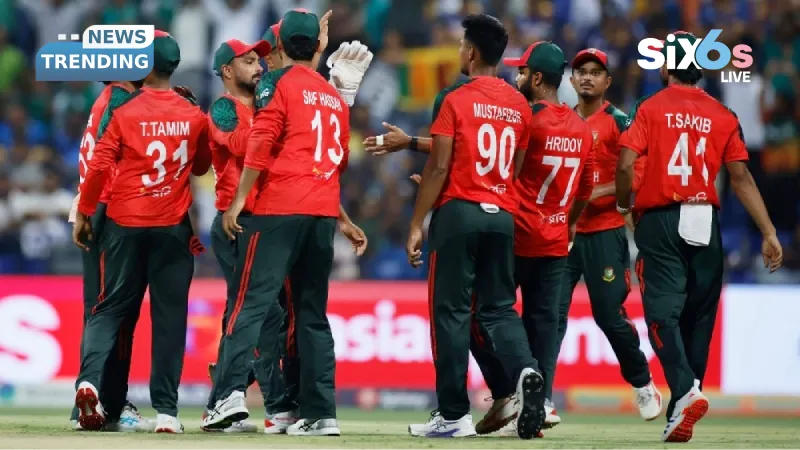 Poor Shot Selection Cost Bangladesh in the Asia Cup