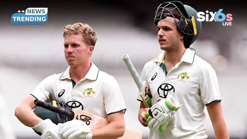 Rain, Runs & Revival: Konstas, Kellaway, Connolly Make India A Toil