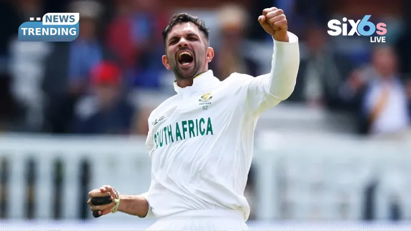 How Keshav Maharaj’s Return Could Rewrite South Africa’s Spin Script in Rawalpindi