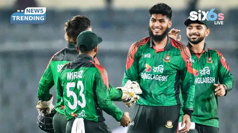 How Rishad Hossain’s Legspin Turned Dhaka Into a Minefield for West Indies