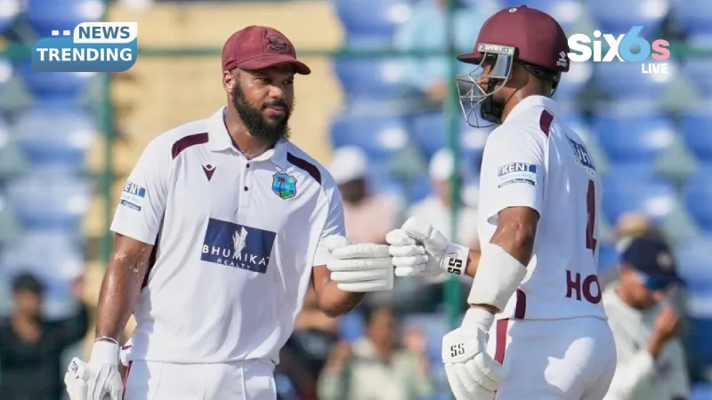 How West Indies Defied India’s Script: The Campbell–Hope Resistance That Redefined Day 3 in Delhi