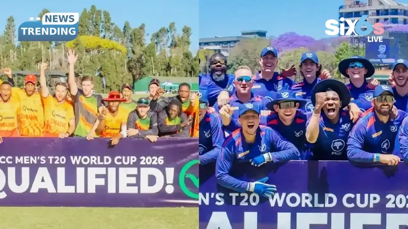 Namibia and Zimbabwe Punch Their T20 World Cup Tickets