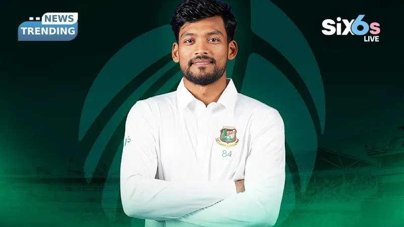 Why Bangladesh Reinstated Shanto: The Logic Behind a Bold Test Leadership Reboot