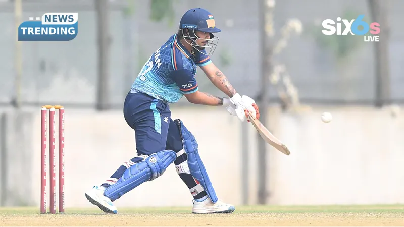 How Ishan Kishan’s Power-Hitting Redefines T20 Dominance in SMAT 2025–26