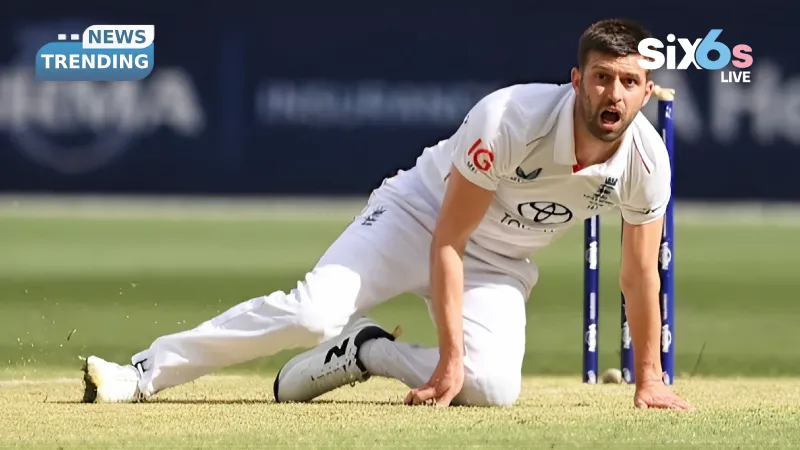 How Mark Wood’s Injury Reshapes England’s Fight to Stay Alive in the Ashes