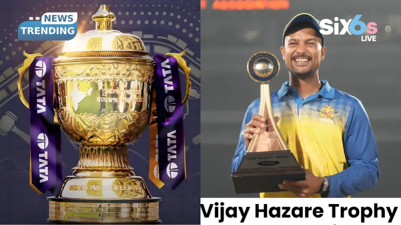 How Is the Return of Team India Stars Turning the Vijay Hazare Trophy into a Mini-IPL