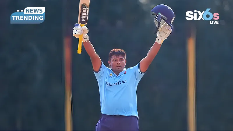 Where Does Sarfaraz Khan’s 15-Ball Fifty Rank in the Global History of List A Cricket