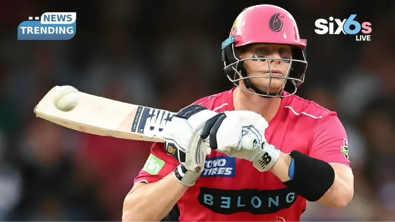 How Steve Smith Sialkot Stallionz move revives his T20I career