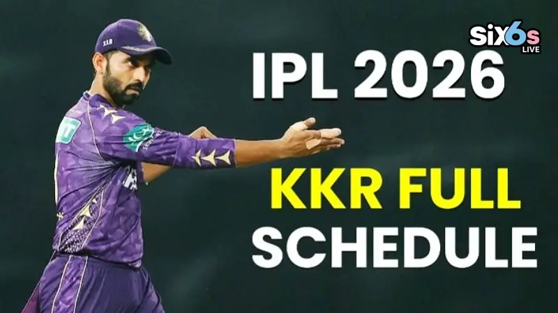 Why KKR IPL 2026 Match Schedule Gives Them a Real Comeback Chance