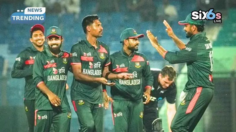 How Bangladesh Broke Their Own Home Chase Record in BAN vs NZ 1st T20I