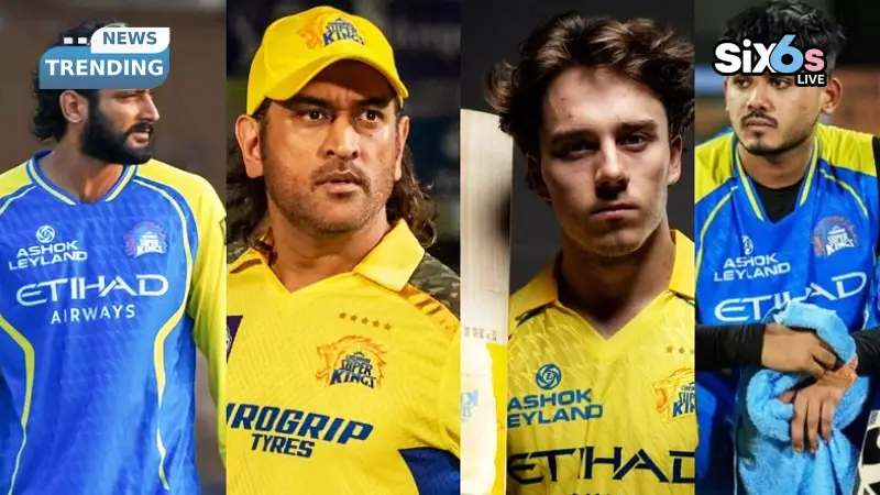 Why Mhatre and Khaleel Injuries Leave CSK's IPL 2026 Playoff Dream in Danger
