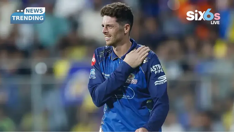 What Santner's IPL 2026 Injury Exposes About Mumbai Indians and New Zealand Spin Plans