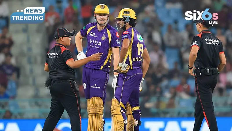 Why MCC's Law 37 Verdict on Raghuvanshi Silenced the KKR vs LSG IPL 2026 Controversy
