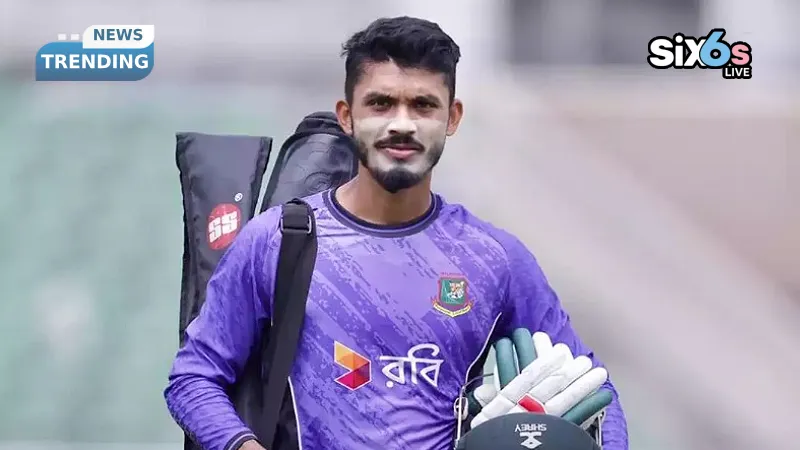 What Does Amite Hasan's Zimbabwe Test Debut Mean for Litton Das's Long-Term Role?