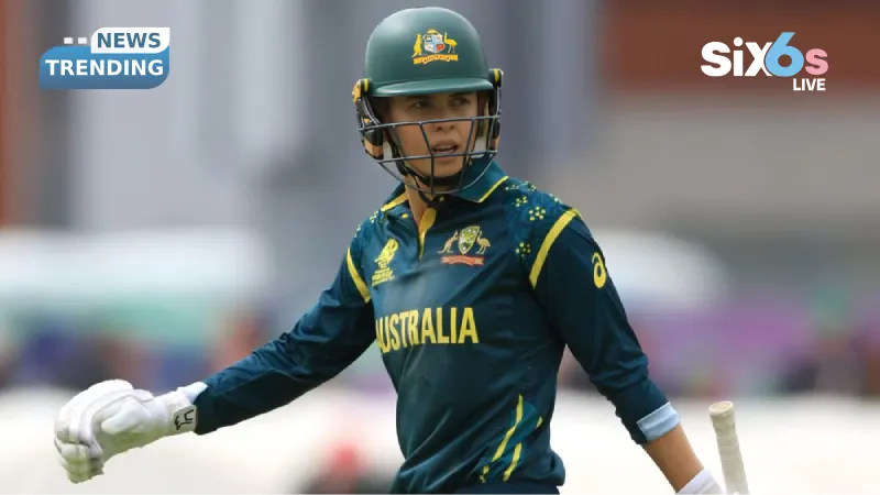 Who Makes Way as Phoebe Litchfield Returns for Australia vs India Women's T20 World Cup 2026