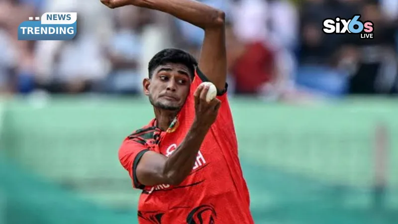 What Does Nahid Rana's Zimbabwe Injury Setback Mean for His Fitness Before the Australia Tests?
