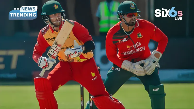 What Is Really Driving Zimbabwe's Dominant Run Over Bangladesh This Series