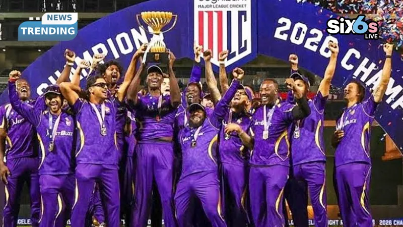 What Made Los Angeles Knight Riders' Maiden MLC Title Such a Dramatic Breakthrough?