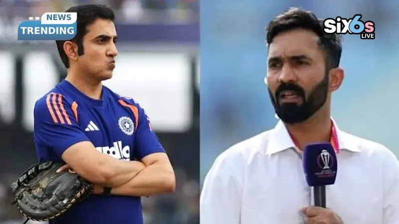 What Tactical Call by Gambhir Sparked Dinesh Karthik's On-Air Criticism This T20I Series?