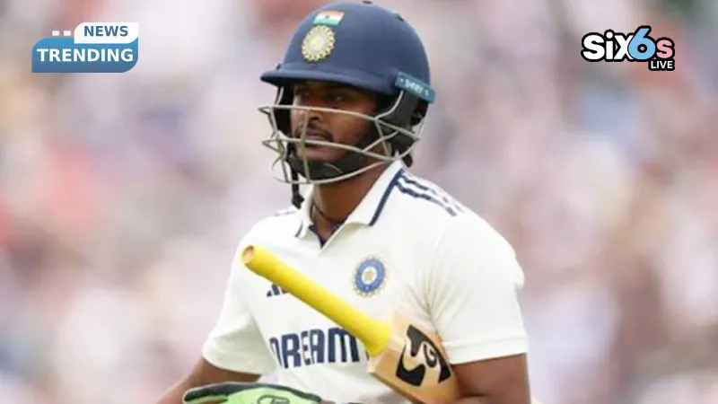 What Does Sai Sudharsan's Return to Batting Mean for India's Sri Lanka Squad?