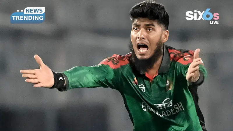 What's Really Delaying BCB's Decision on Rishad Hossain's SA20 2026 Stint Request