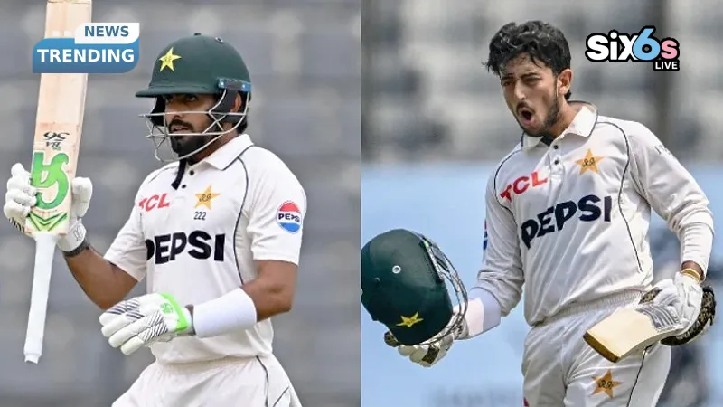 Who Does Babar Azam Replace as Pakistan Reshuffles Its XI for the Second Test?