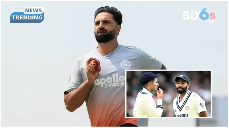 Who Is Auqib Nabi, India's Uncapped Pace Replacement for the Injured Jasprit Bumrah