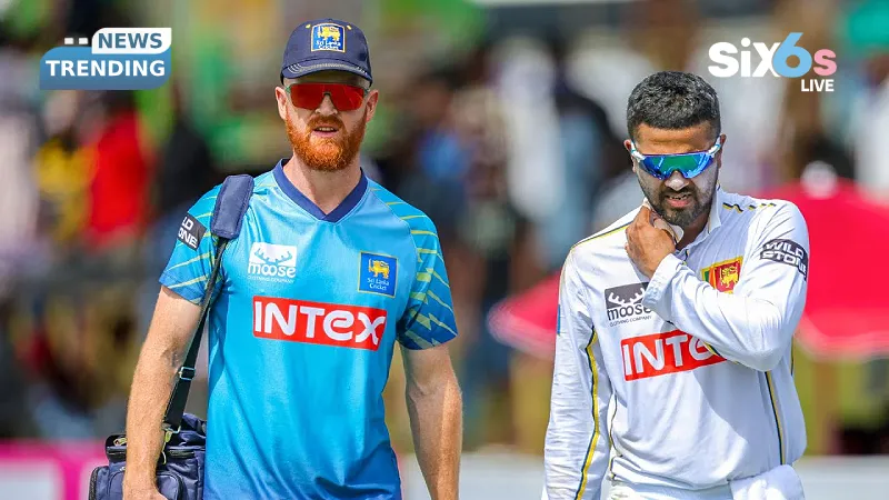 Who Replaces The Injured Kusal Mendis And Chandimal Ahead Of The Colombo Test