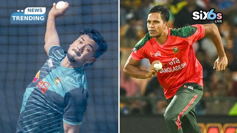 Who Could Replace Mohammad Saifuddin in the Asian Games 2026 Cricket Squad?