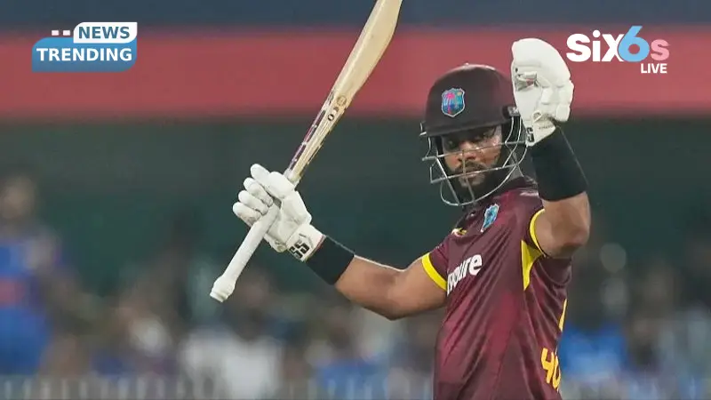 What Did Shai Hope Achieve Before Rain Ended the India vs West Indies T20I Series Decider?