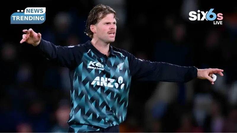Who Replaces Lockie Ferguson in the India T20I Series Bowling Attack After His Calf Tear