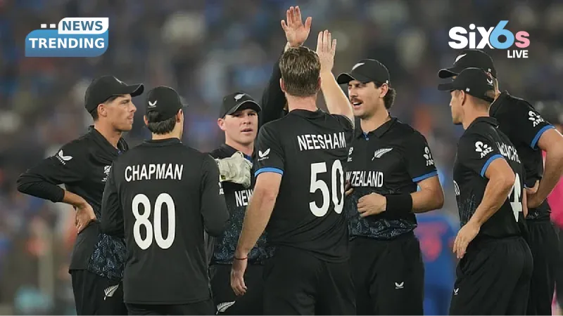 Who Steps In for New Zealand After Two Injury Blows Ahead of the India T20I Series